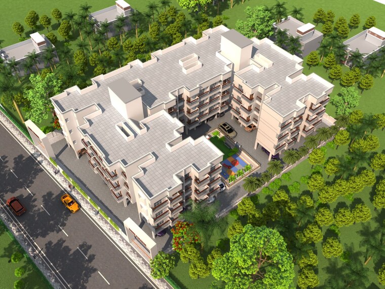 Master Plan, shree-paradise-apartments 1 Bedroom 465 Sq.Ft. Apartment In Kiwale Pune 9039037