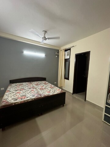 Bedroom in 1.5 BHK Builder Floor at Sector 55 – for Rent
