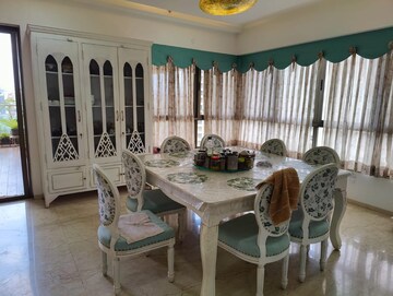 Dining area in 4 BHK Apartment at Kolte Patil 24K Atria, Pimple Nilakh – for Rent