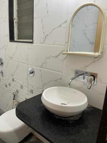 Bathroom in 2 BHK Apartment at Punawale – for Rent