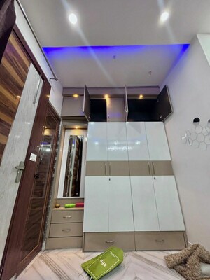 Staircase in 2.5 BHK Builder Floor at Mansa Ram Park – for Sale