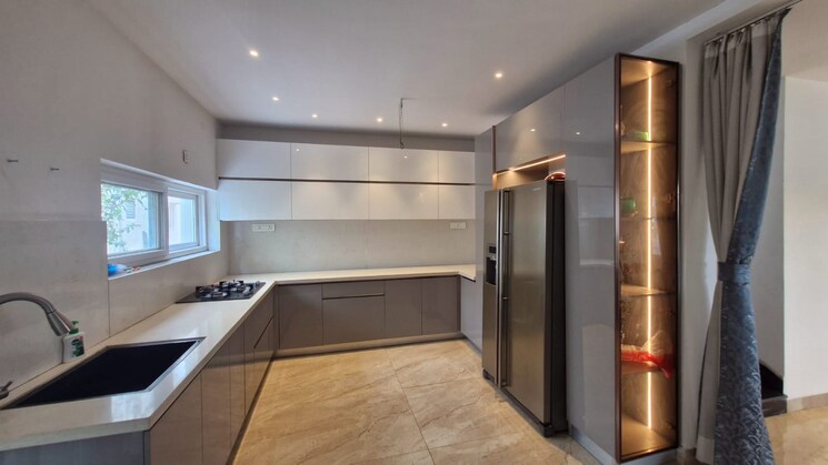 Kitchen, pruthvi-adithya-belmont-greene 4 Bedroom 4200 Sq.Ft. Villa In Tellapur Hyderabad 9039198