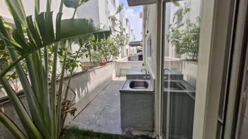 Balcony in 4 BHK Villa at Pruthvi Adithya Belmont Greene, Tellapur – for Rent