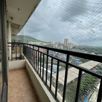 Balcony in 2 BHK Apartment at Goregaon East – for Rent