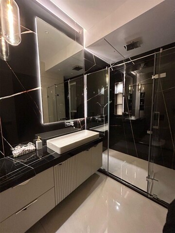 Kitchen in 3 BHK Apartment at Indiabulls Blu, Worli – for Rent
