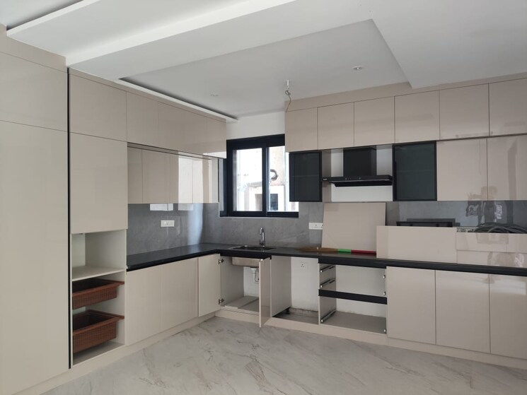 Kitchen, uptown-jubilee 3 Bedroom 3200 Sq.Ft. Apartment In Jubilee Hills Hyderabad 9039336