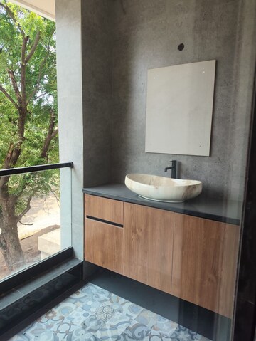 Balcony in 3 BHK Apartment at Uptown Jubilee, Jubilee Hills – for Rent