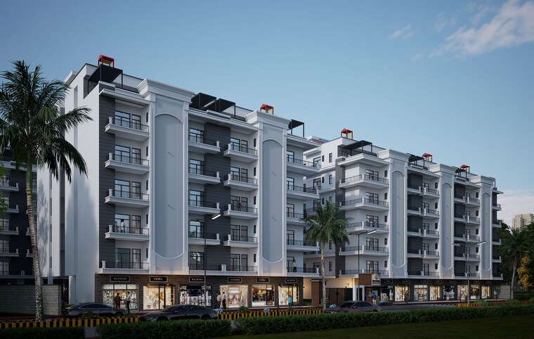 Exterior View, khodna kalan 2 Bedroom 1100 Sq.Ft. Builder Floor In Khodna Kalan Greater Noida 9039384