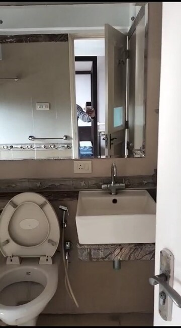 Bathroom in 2.5 BHK Apartment at Raheja Acropolis, Deonar – for Sale