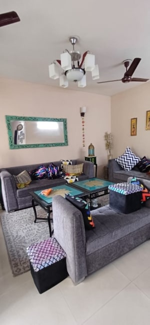 Living Room in 3.5 BHK Apartment at Sector 82 – for Sale
