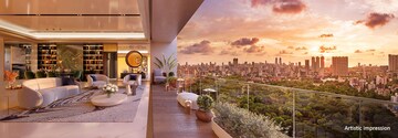Balcony in 2 BHK Apartment at Piramal Aranya, Byculla – for Sale