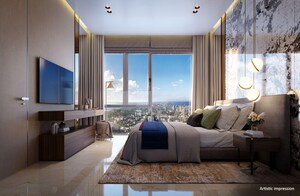 Bedroom in 2 BHK Apartment at Piramal Aranya, Byculla – for Sale