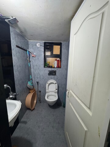 Attached Bathroom in 2 BHK Apartment at Jai Ganesh CHS, Kharghar – for Sale