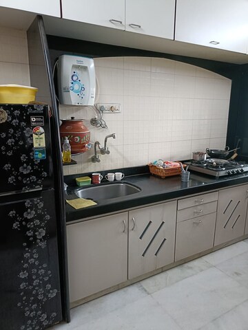 Kitchen in 3 BHK Apartment at Sabari Shikhar, Chembur – for Rent