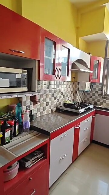 Kitchen in 3.5 BHK Apartment at SRS Residency, Sector 88 – for Rent
