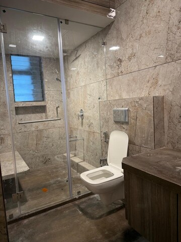 Bathroom in 3 BHK Apartment at Colaba – for Rent