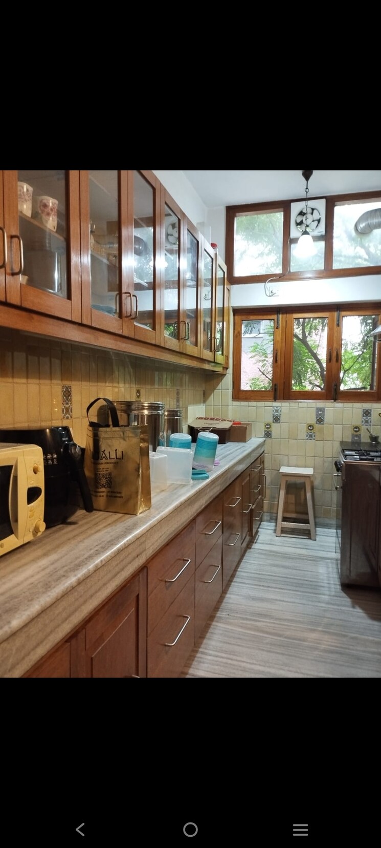 Kitchen, kailash colony 3 Bedroom 2700 Sq.Ft. Builder Floor In Kailash Colony Delhi 9039859