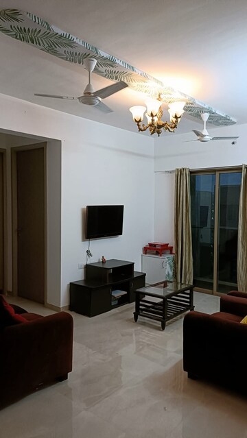 Living Room in 2 BHK Apartment at Sheth Vasant Oasis, Andheri East – for Rent