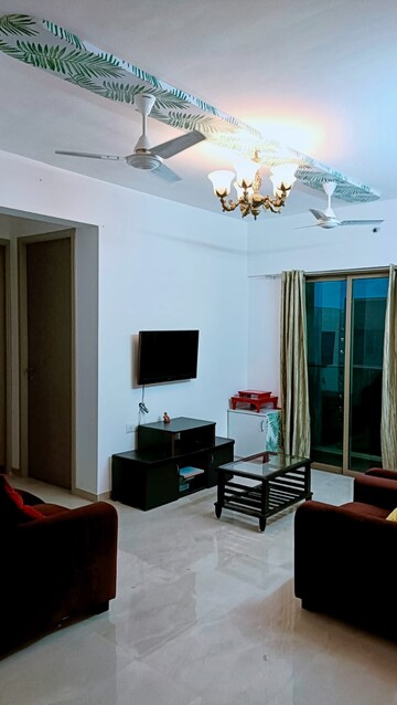 Living Room in 2 BHK Apartment at Sheth Vasant Oasis, Andheri East – for Rent
