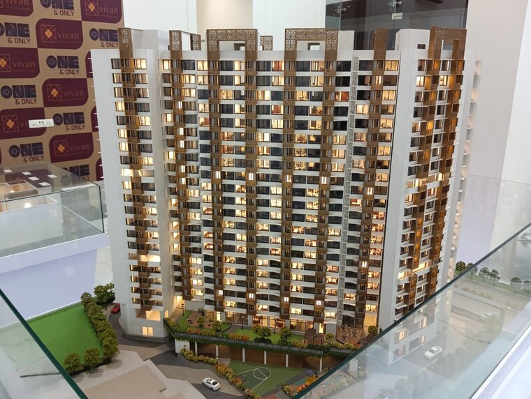 Exterior View, goregaon-vivan 1 Bedroom 420 Sq.Ft. Apartment In Goregaon West Mumbai 9039995