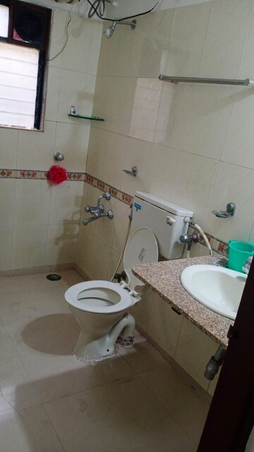 Bathroom in 3 BHK Apartment at Kalyani Nagar – for Rent