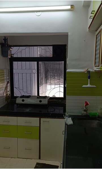 Kitchen in 1 BHK Apartment at Ocean View Castle, Kharghar Sector 13 – for Sale