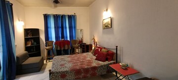 Living Room in 1 BHK Builder Floor at Kailash Colony – for Rent