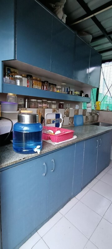 Kitchen in 1 BHK Builder Floor at Kailash Colony – for Rent