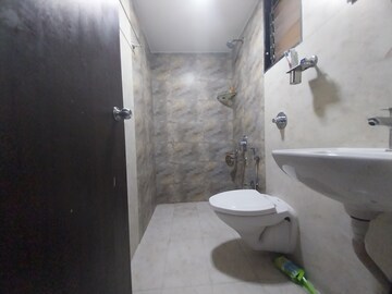 Bathroom in 3 BHK Apartment at Tricity Pristine, Kharghar – for Rent