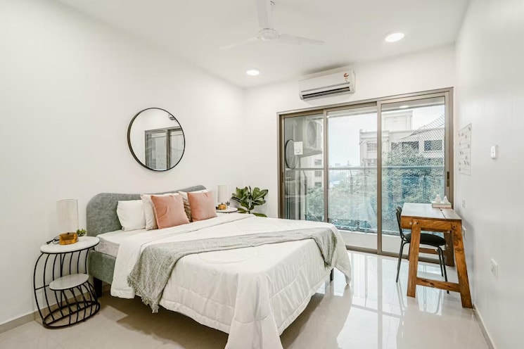 Master Bedroom, k-raheja-vistas 3 Bedroom 1139 Sq.Ft. Apartment In Powai Mumbai 9040166