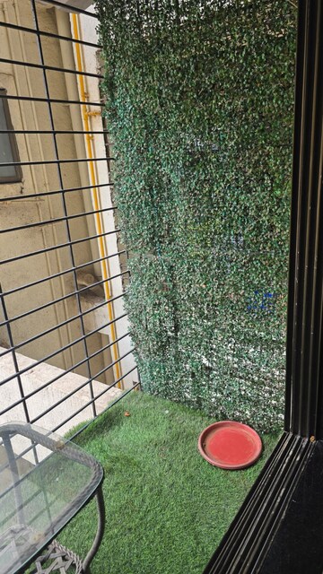 Balcony in 2 BHK Apartment at Haware Glory Apartment, Kharghar – for Rent