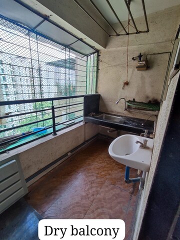 Balcony in 2 BHK Apartment at GSK Morning Dew, Shetphal Haveli – for Sale