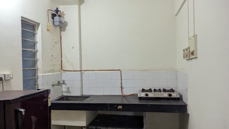Kitchen, visava-gharkul 1 Bedroom 550 Sq.Ft. Apartment In Aundh Pune 9040225