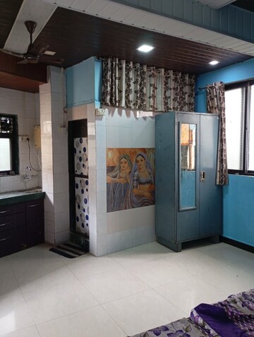 Living Room in 1 BHK Builder Floor at Cidco Colony, Airoli Sector 3 – for Rent