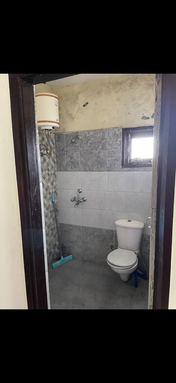 Bathroom in 1 BHK Apartment at Chandigarh Hollywood Heights 1, Lohgarh – for Rent