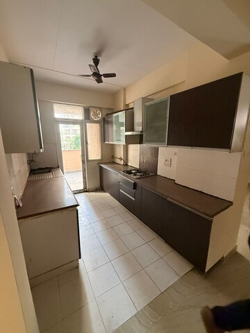 Kitchen in 3 BHK Apartment at Gulshan Gc Centrum, Ahinsa Khand 2 – for Rent