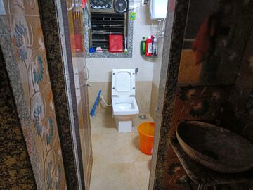 Bathroom in 2 BHK Apartment at Vaastu Vishwa Complex, Kharghar Sector 20 – for Sale