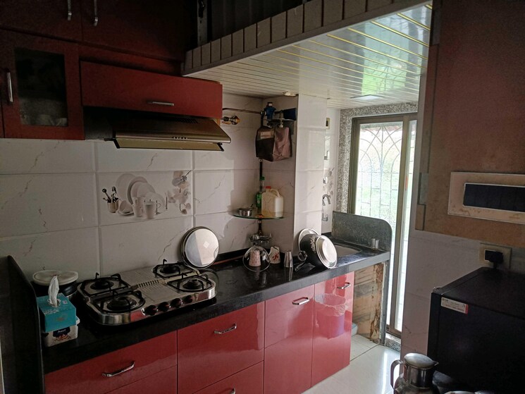 Kitchen, vaastu-vishwa-complex 2 Bedroom 1100 Sq.Ft. Apartment In Kharghar Sector 20 Navi Mumbai 9040263