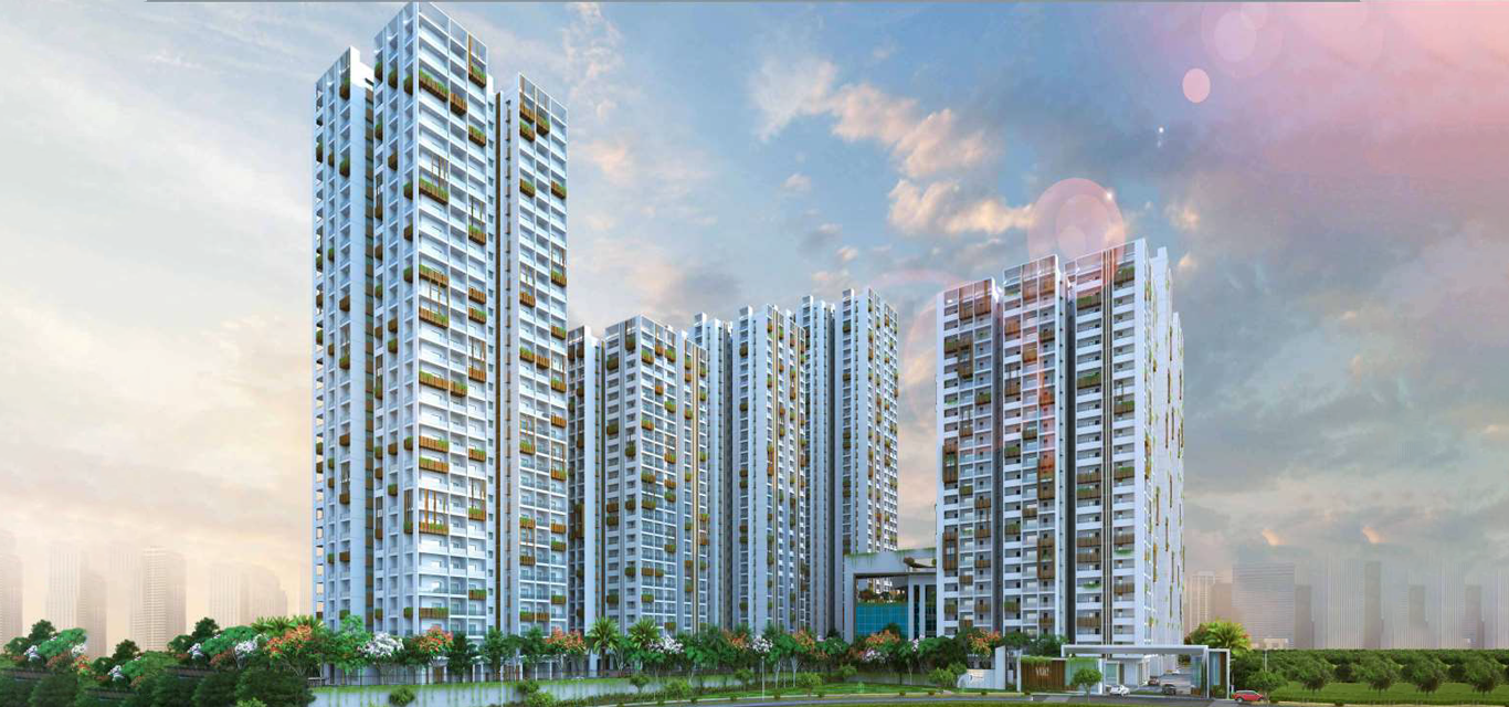 3 BHK + Pooja Room 1925 Sq.Ft. Apartment in Raghuram The Vue Residences