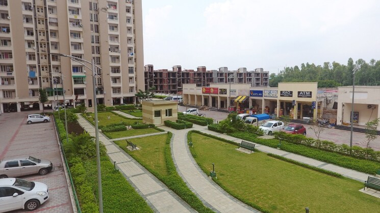 Balcony, sbp-housing-park 2 Bedroom 1000 Sq.Ft. Apartment In Central Derabassi Chandigarh 9040286