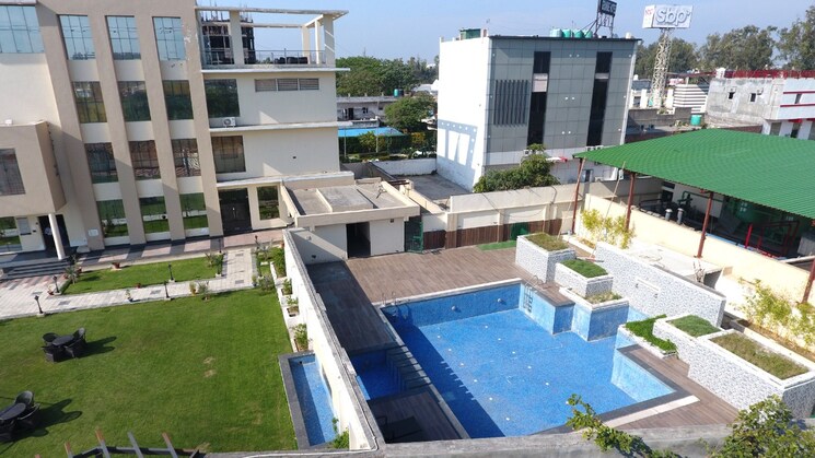 Swimming Pool, sbp-housing-park 2 Bedroom 1000 Sq.Ft. Apartment In Central Derabassi Chandigarh 9040286