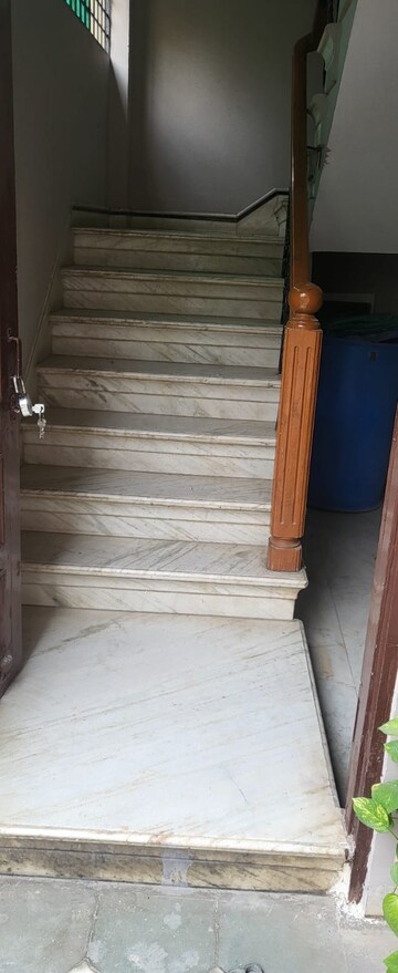 Staircase in 4 BHK Independent House at Tilak Nagar – for Rent