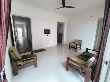 Living Room in 2 BHK Apartment at Rama Livmo, Hinjewadi – for Rent