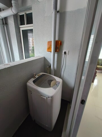 Bathroom in 2 BHK Apartment at Rama Livmo, Hinjewadi – for Rent