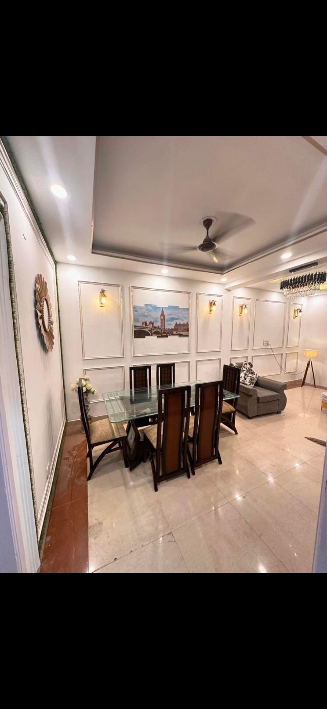3 BHK + Servant Room Apartment For Rent in NK Savitry Enclave
