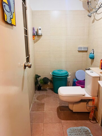 Bathroom in 3 BHK Apartment at DLF Westend Heights New Town, Akshayanagar – for Sale