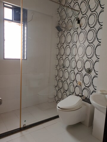 Bathroom in 4 BHK Apartment at Shree Kapil Aasmant Bunglows, Pashan Sus Road – for Rent