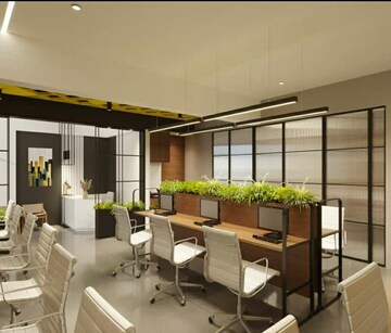 Team Area in  Office Space at Thaltej – for Rent