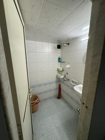 Bathroom in 1 BHK Apartment at Hari Niketan, Khar West – for Rent