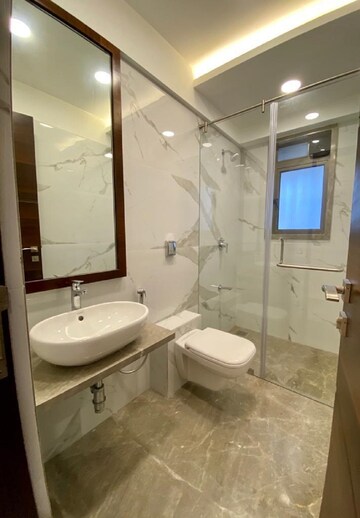 Bathroom in 2 BHK Apartment at Bandra West – for Rent